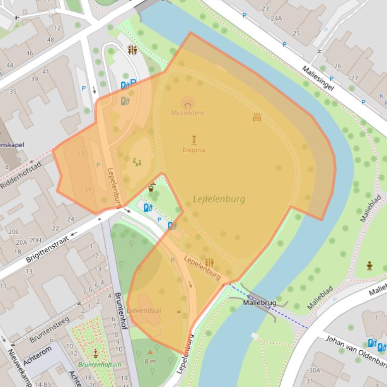 Kaart van postcodegebied 3512NJ.