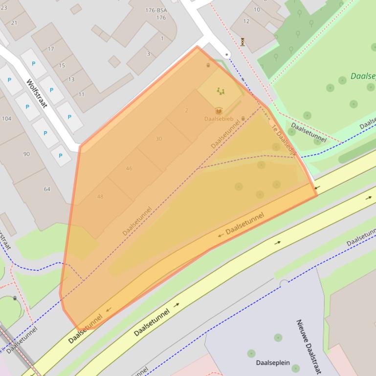 Kaart van postcodegebied 3513SX.