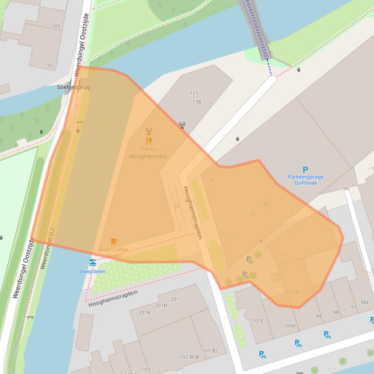 Kaart van postcodegebied 3514AX.