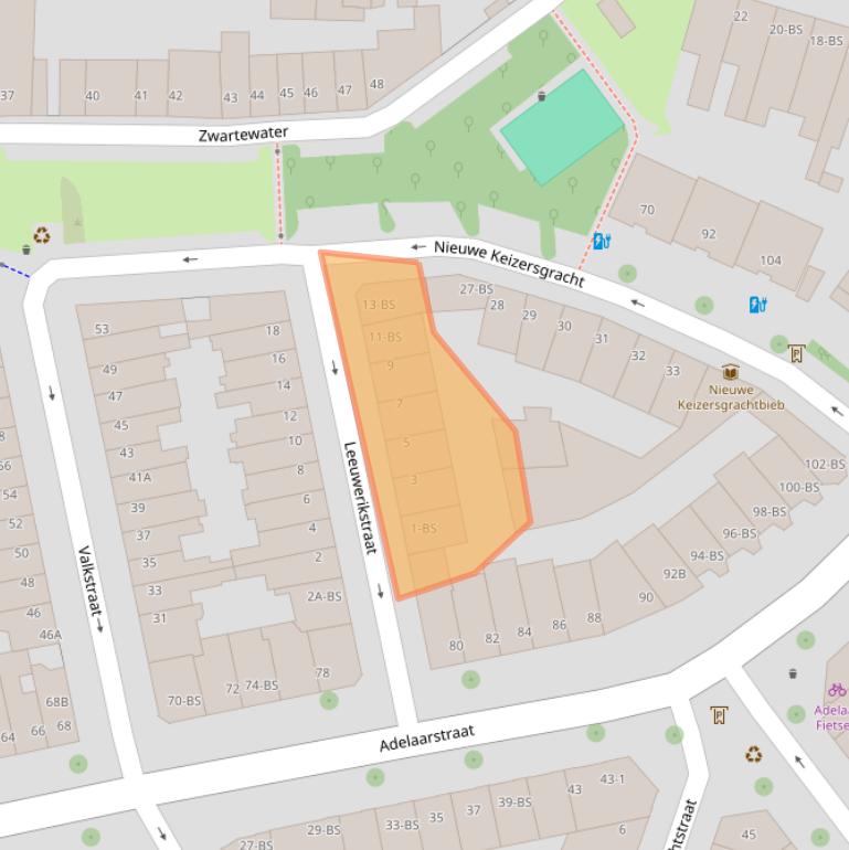 Kaart van postcodegebied 3514CP.