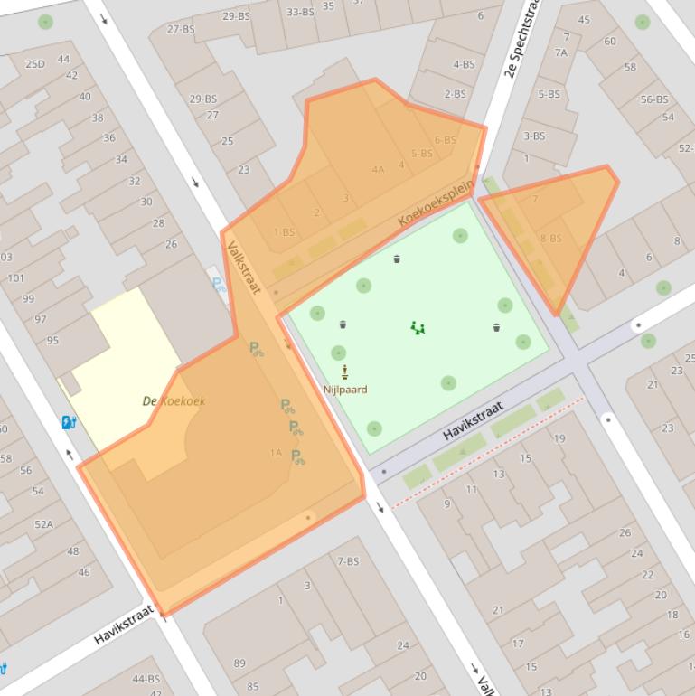 Kaart van postcodegebied 3514TT.