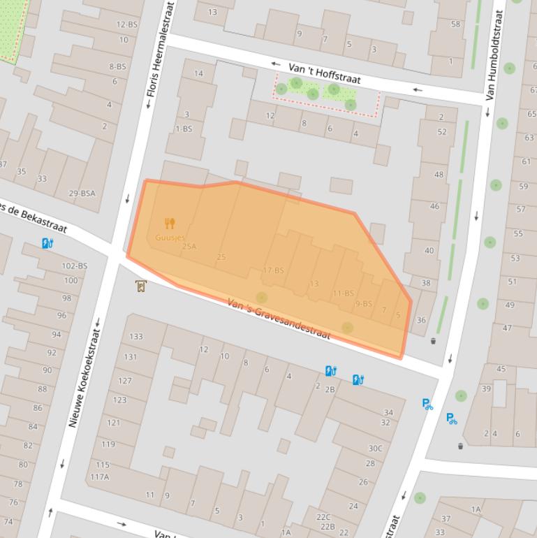 Kaart van postcodegebied 3514VR.