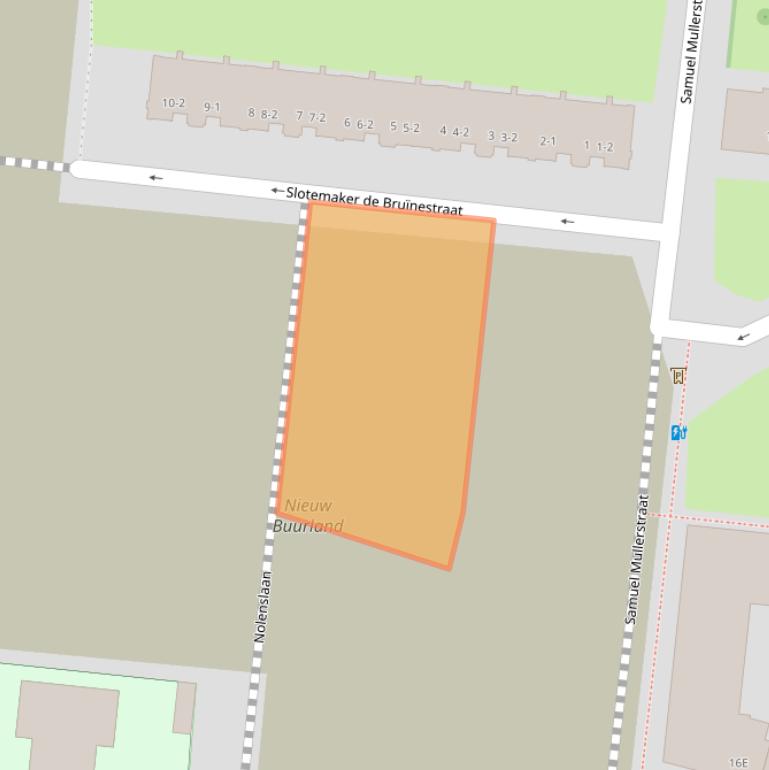 Kaart van postcodegebied 3515VD.