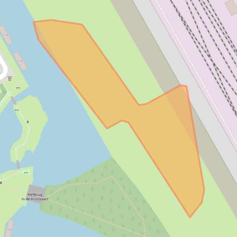 Kaart van postcodegebied 3521WD.