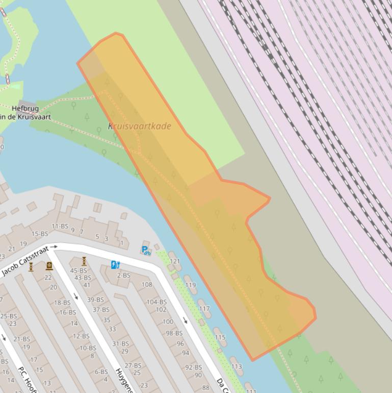 Kaart van postcodegebied 3521WH.