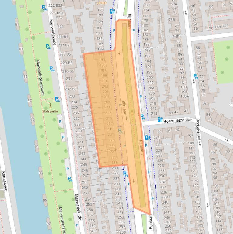 Kaart van postcodegebied 3522BL.