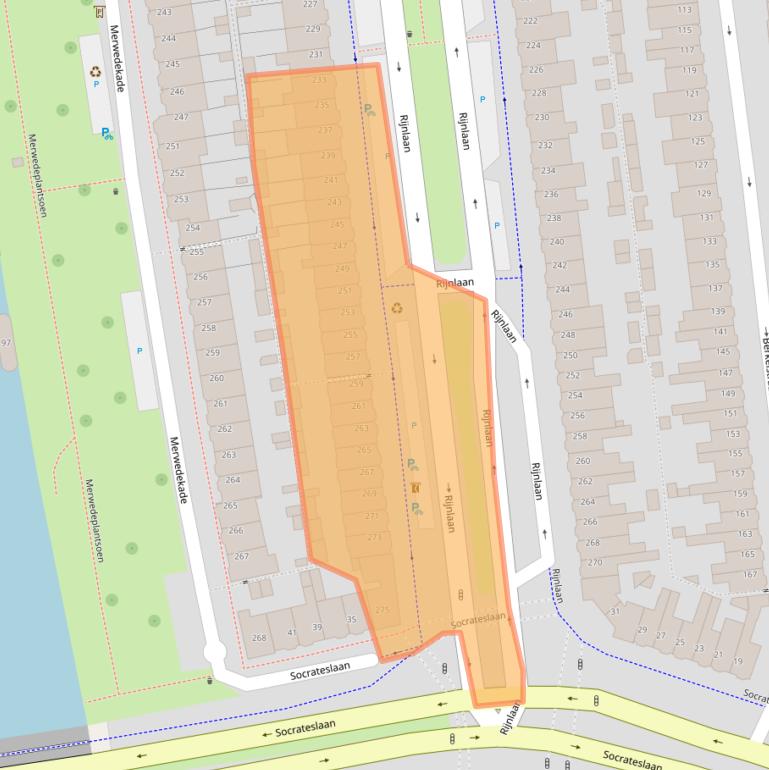 Kaart van postcodegebied 3522BM.