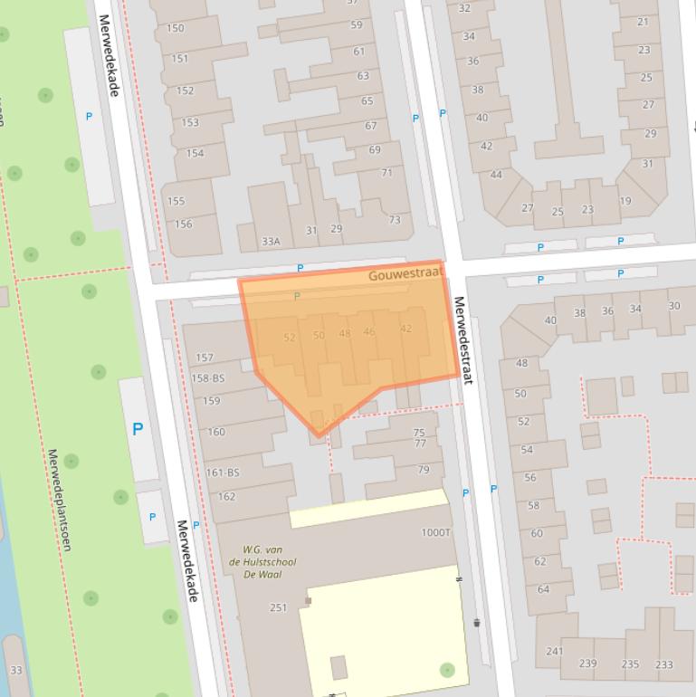 Kaart van postcodegebied 3522CK.