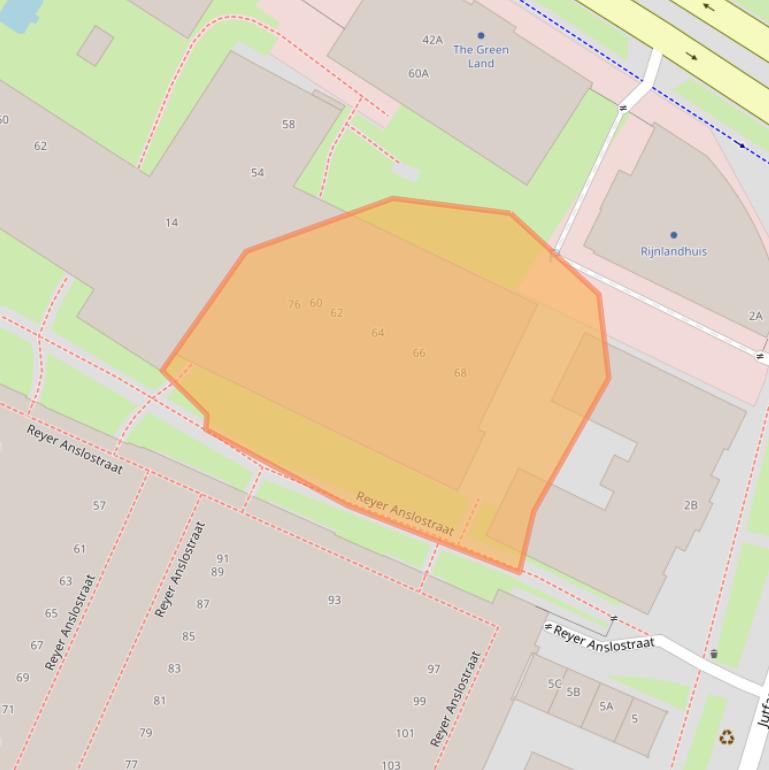 Kaart van postcodegebied 3522DK.