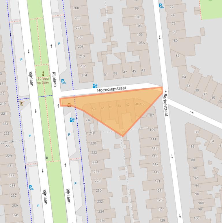 Kaart van postcodegebied 3522GE.
