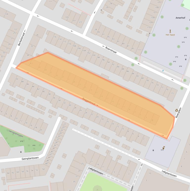 Kaart van postcodegebied 3522GM.