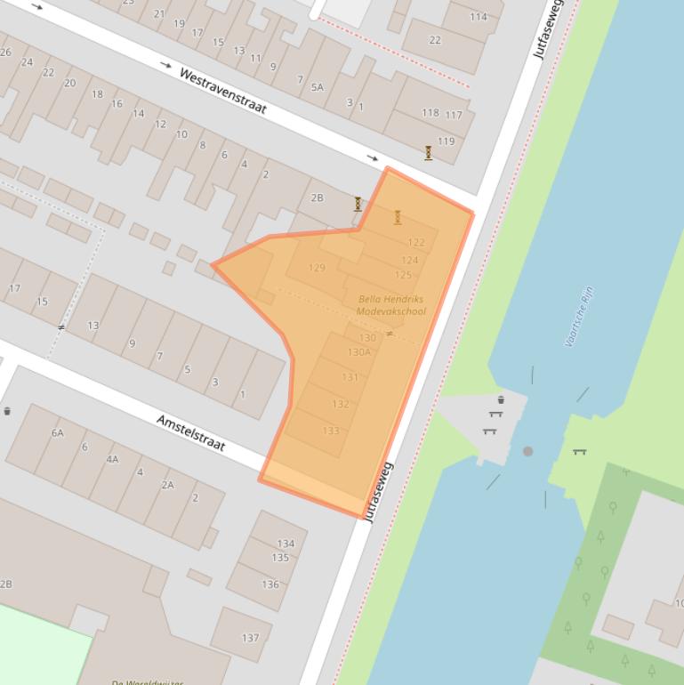 Kaart van postcodegebied 3522HK.