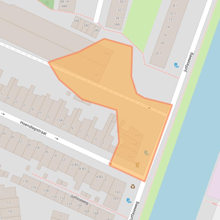 Kaart van postcodegebied 3522HM.