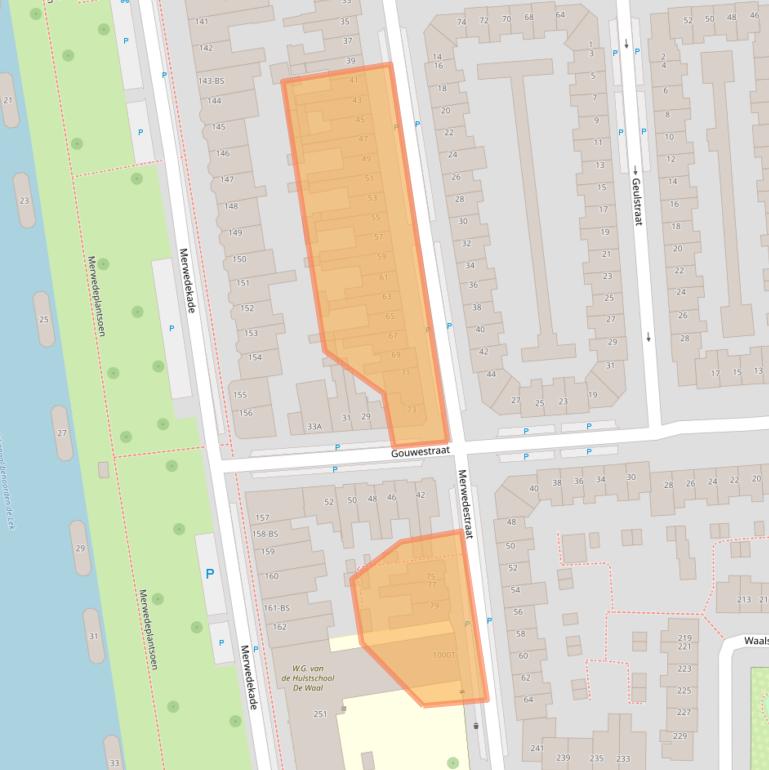 Kaart van postcodegebied 3522XL.