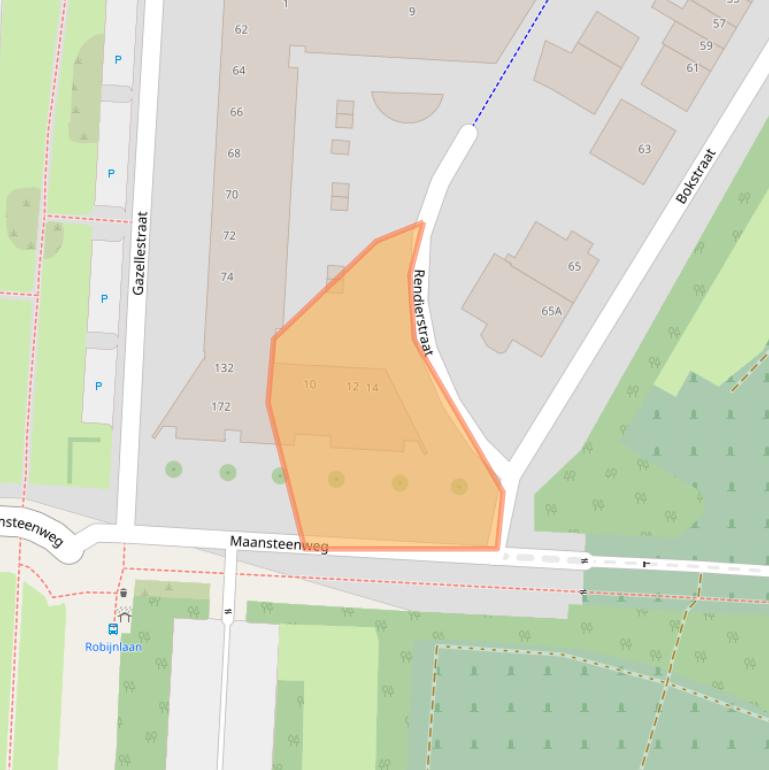 Kaart van postcodegebied 3523ST.