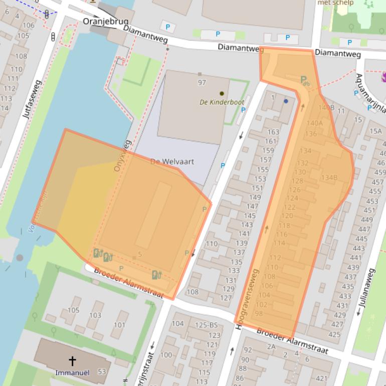 Kaart van postcodegebied 3523TP.