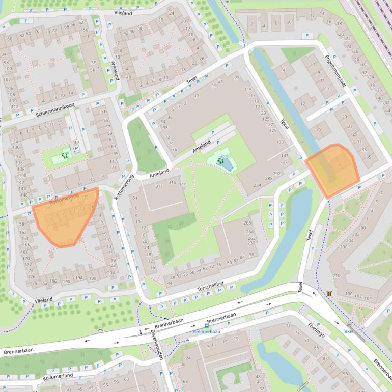 Kaart van postcodegebied 3524AE.