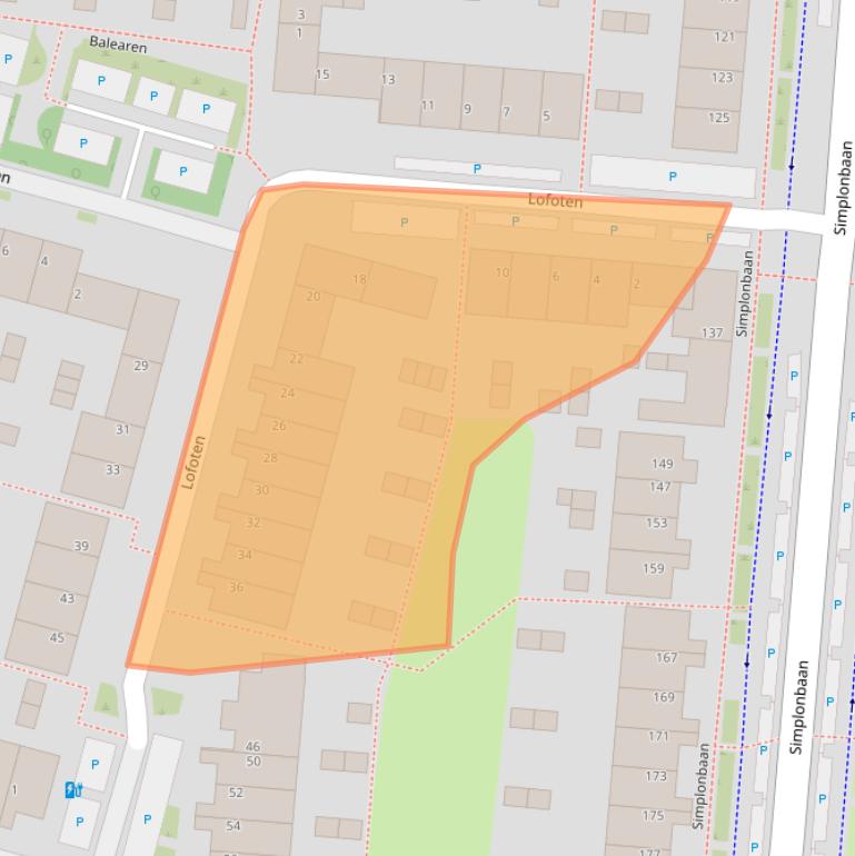 Kaart van postcodegebied 3524ER.