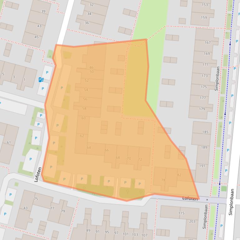 Kaart van postcodegebied 3524ES.