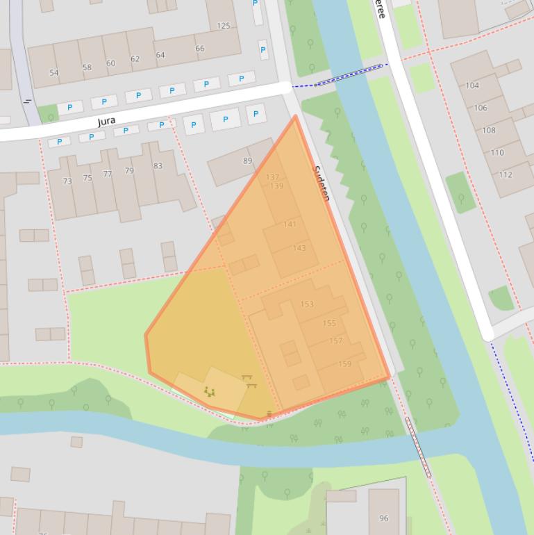 Kaart van postcodegebied 3524HW.