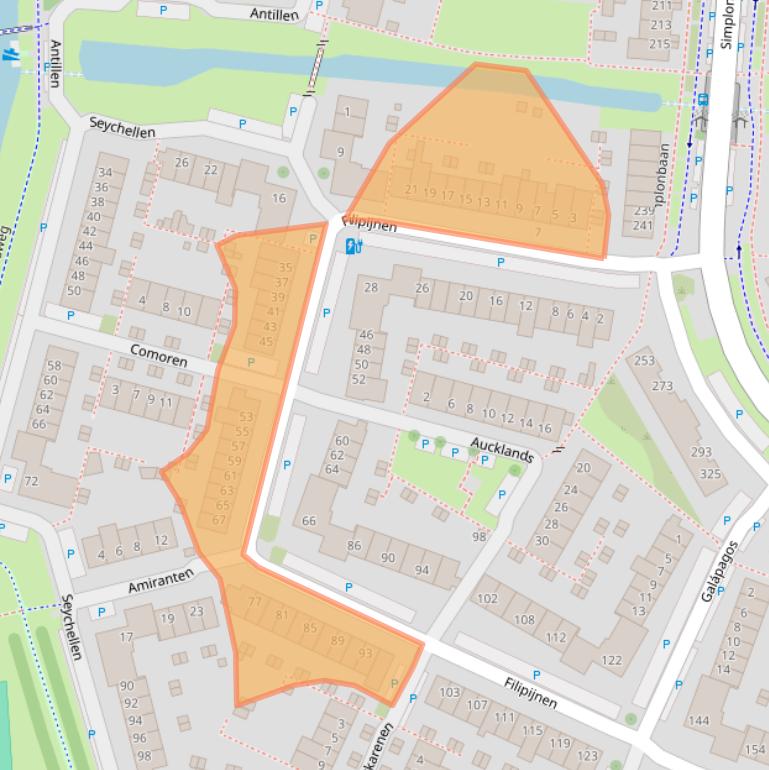 Kaart van postcodegebied 3524JJ.