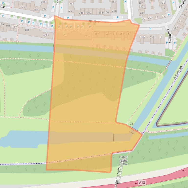 Kaart van postcodegebied 3524JL.