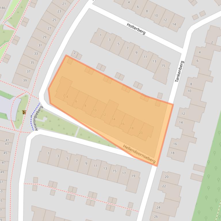 Kaart van postcodegebied 3524LG.
