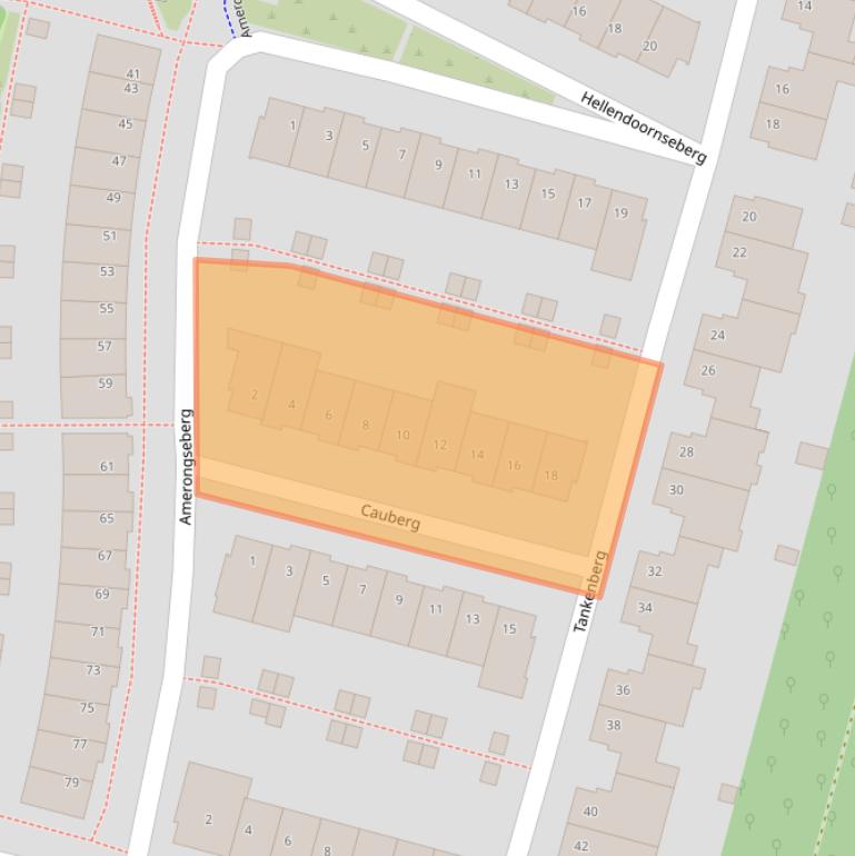 Kaart van postcodegebied 3524LJ.