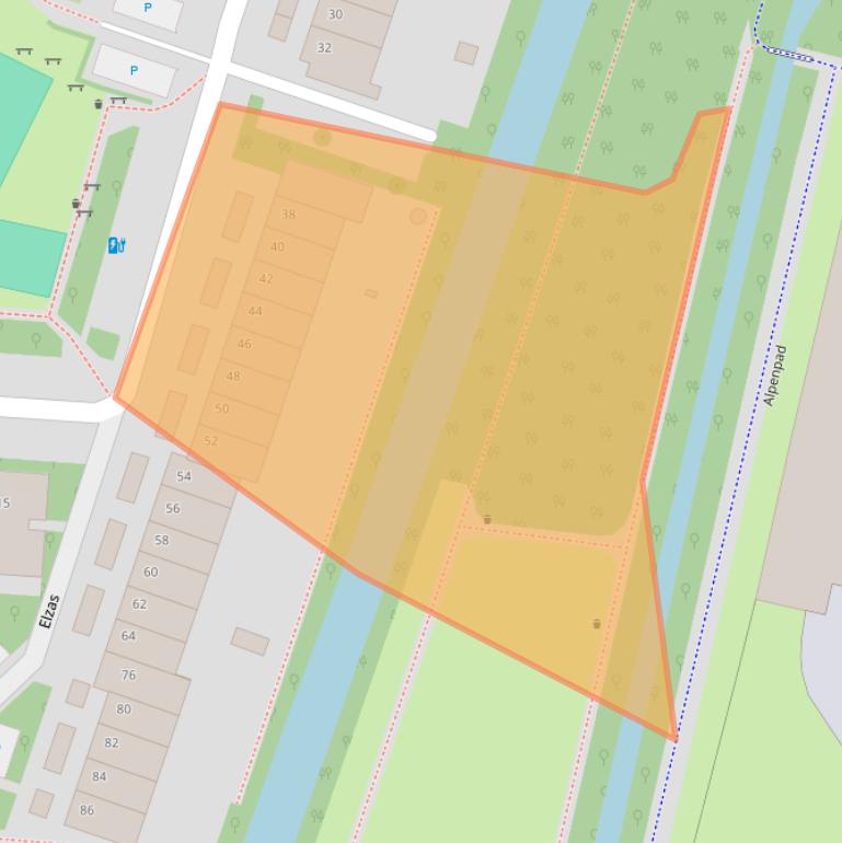 Kaart van postcodegebied 3524RX.