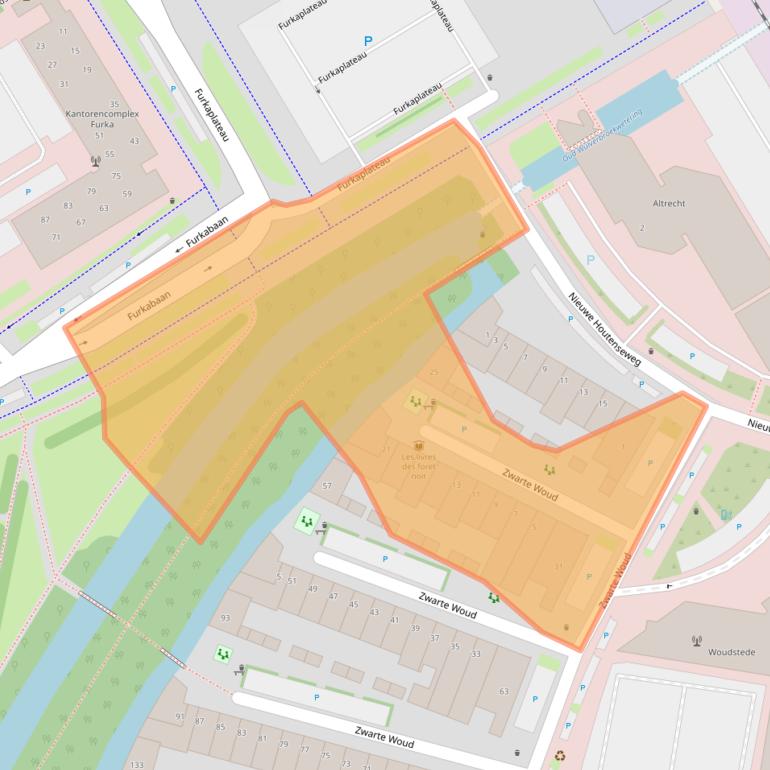 Kaart van postcodegebied 3524SM.