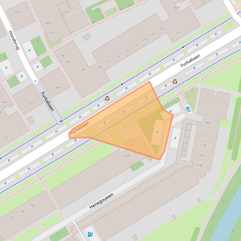 Kaart van postcodegebied 3524ZJ.