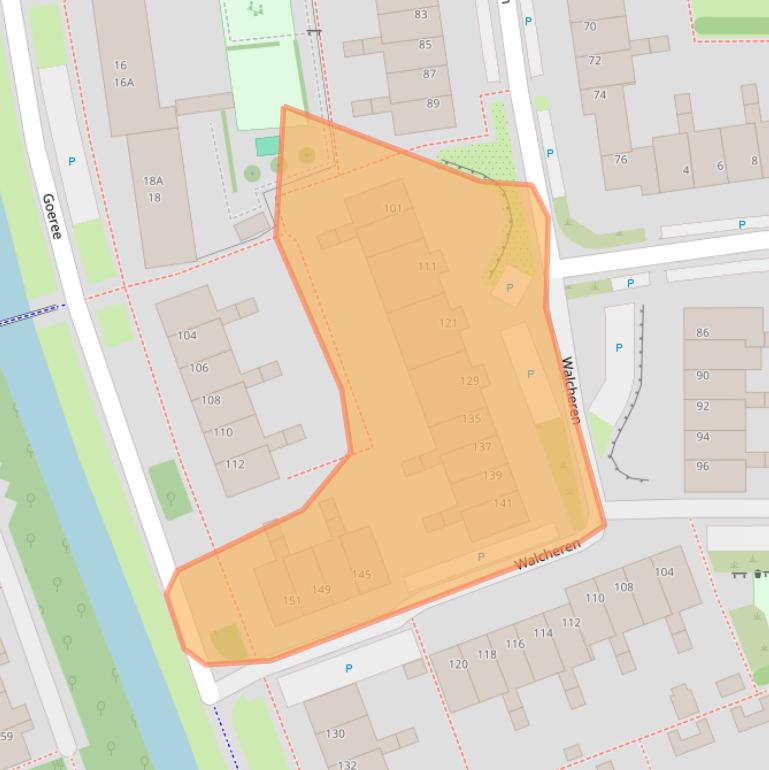 Kaart van postcodegebied 3524ZS.
