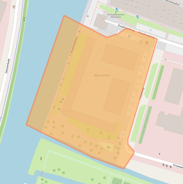 Kaart van postcodegebied 3525BW.