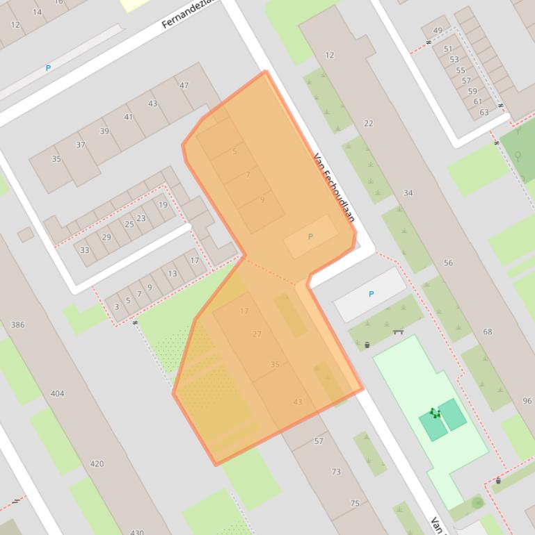 Kaart van postcodegebied 3526KA.