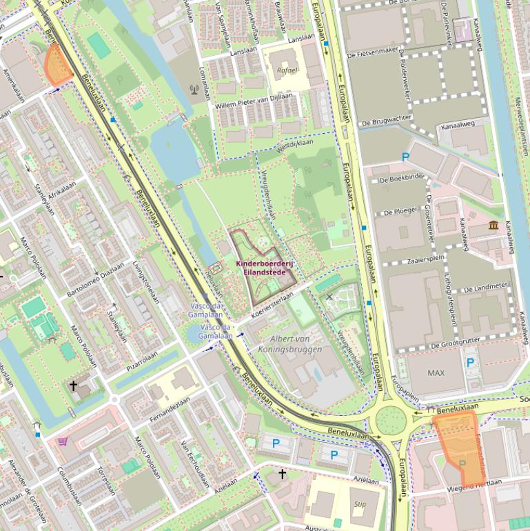 Kaart van postcodegebied 3526KK.