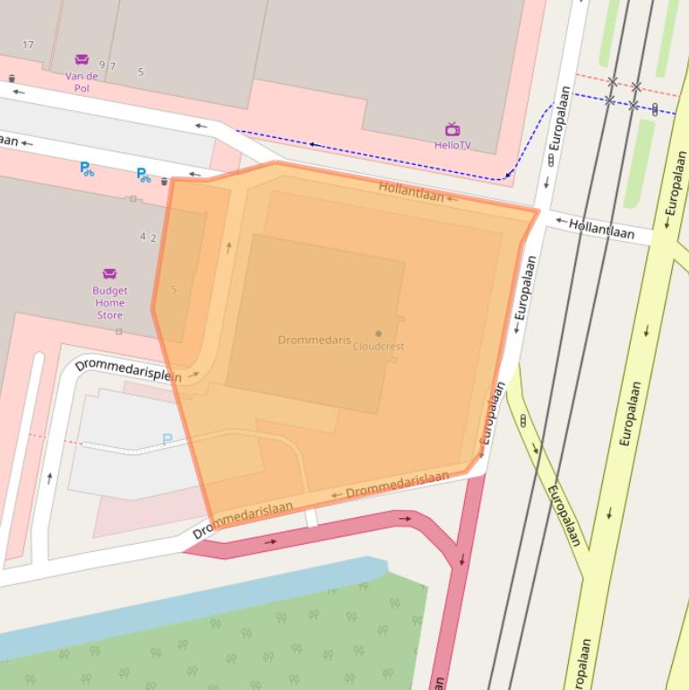 Kaart van postcodegebied 3526KR.