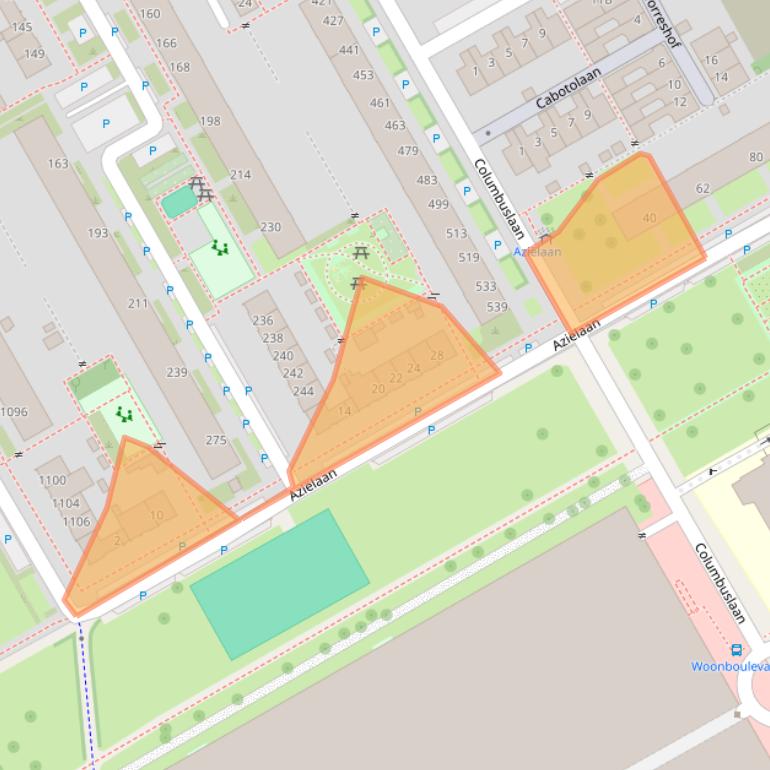 Kaart van postcodegebied 3526SB.