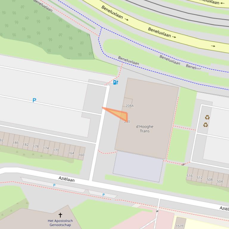 Kaart van postcodegebied 3526SJ.