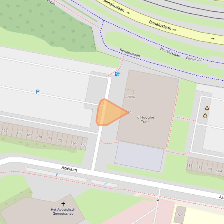 Kaart van postcodegebied 3526SK.