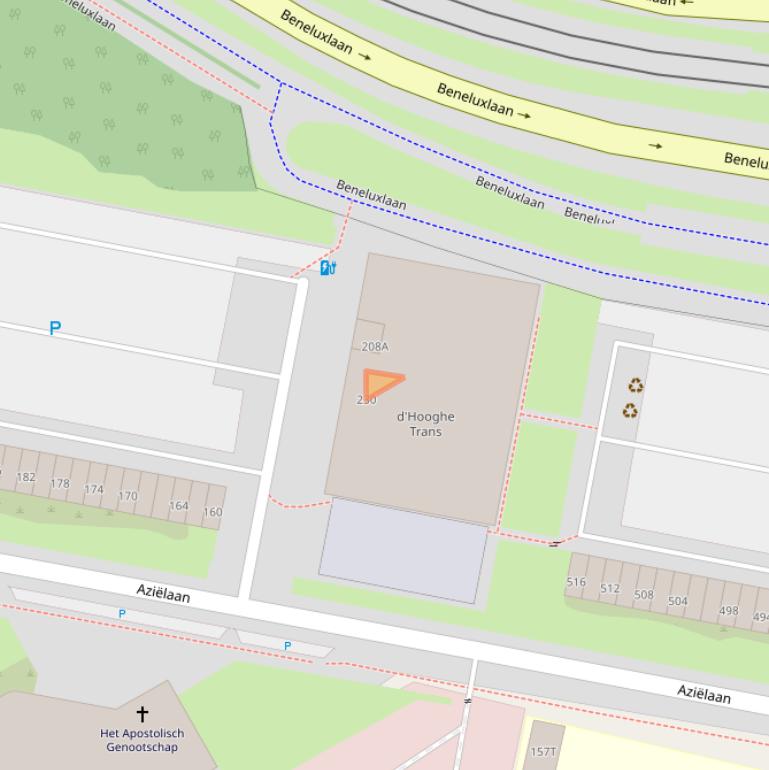 Kaart van postcodegebied 3526SL.