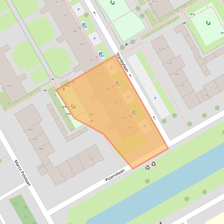 Kaart van postcodegebied 3526TK.