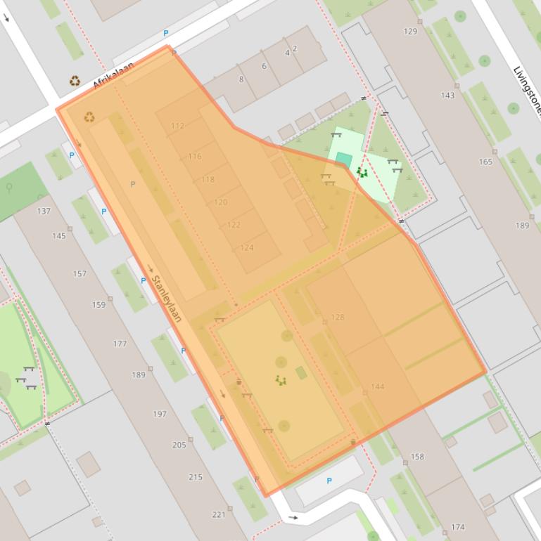 Kaart van postcodegebied 3526TP.