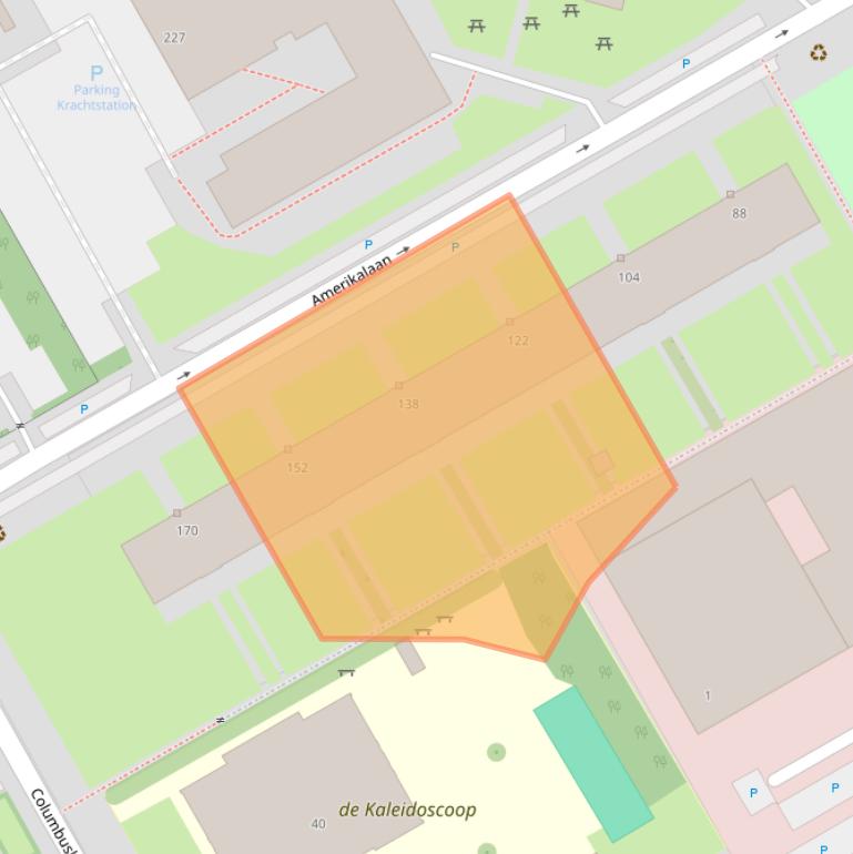 Kaart van postcodegebied 3526VH.