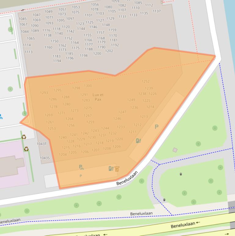 Kaart van postcodegebied 3526WZ.