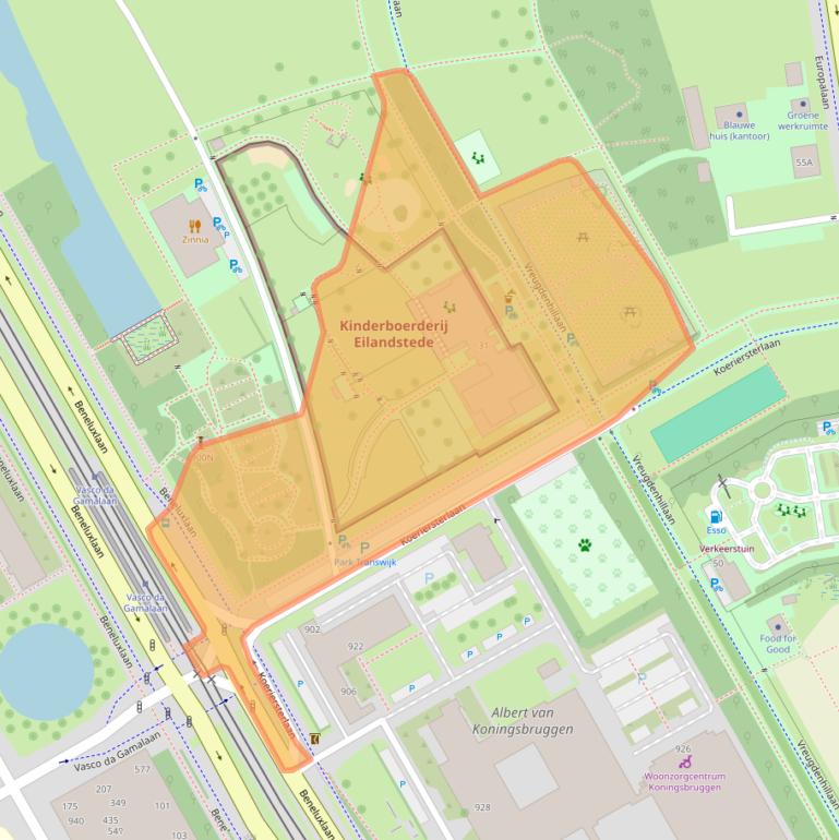 Kaart van postcodegebied 3526ZB.