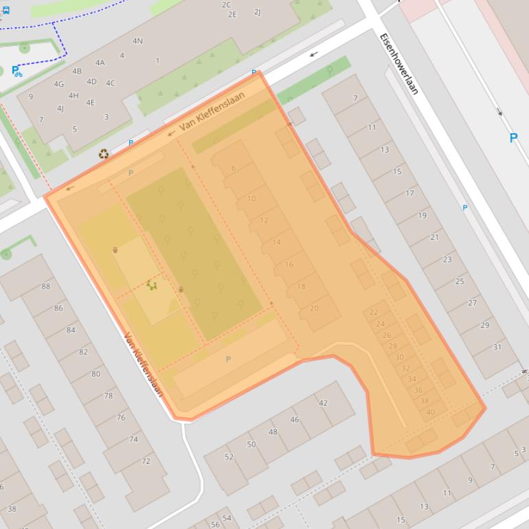 Kaart van postcodegebied 3527CN.