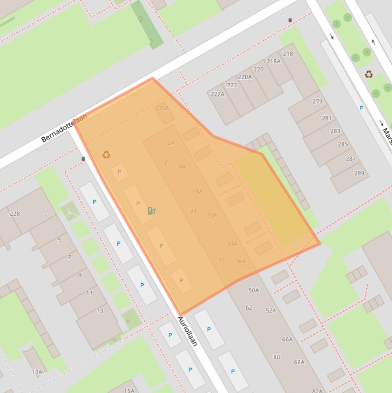 Kaart van postcodegebied 3527EV.