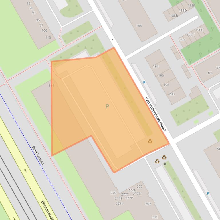 Kaart van postcodegebied 3527JD.