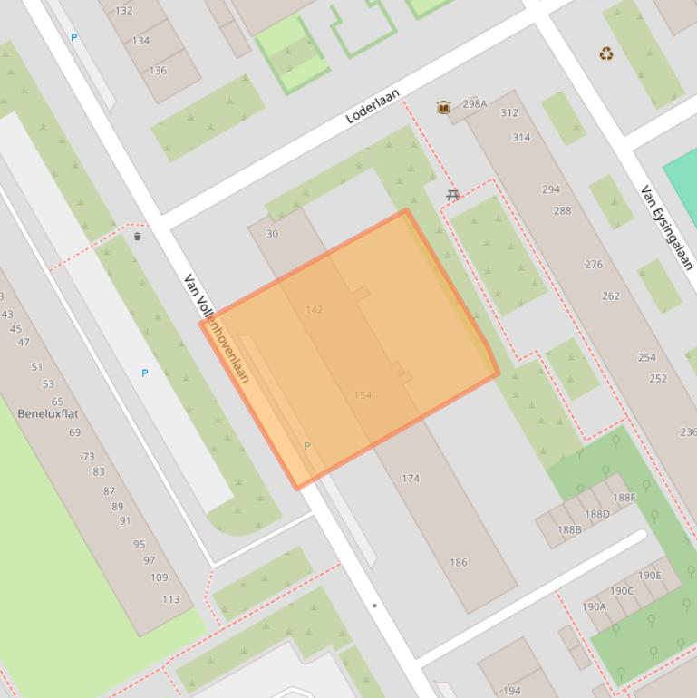 Kaart van postcodegebied 3527JV.