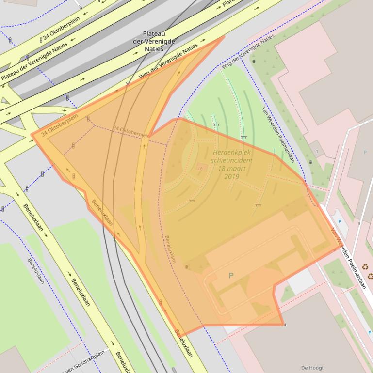 Kaart van postcodegebied 3527KR.